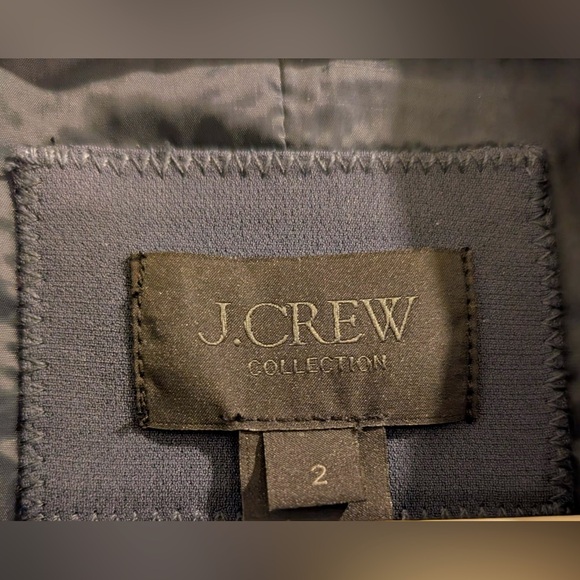 J. Crew Collection navy Blazer size 2 - Picture 4 of 7